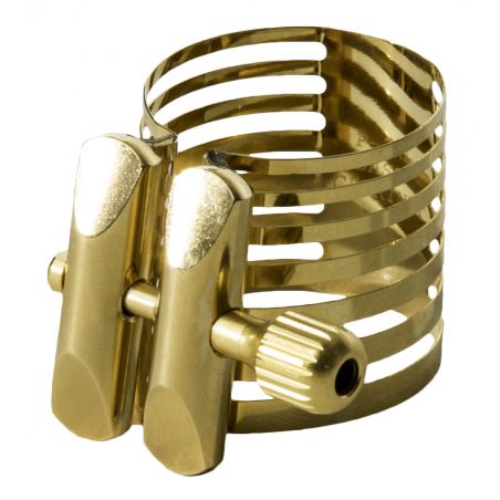 Ligature de saxophone ténor Rovner Platinum Gold RTM